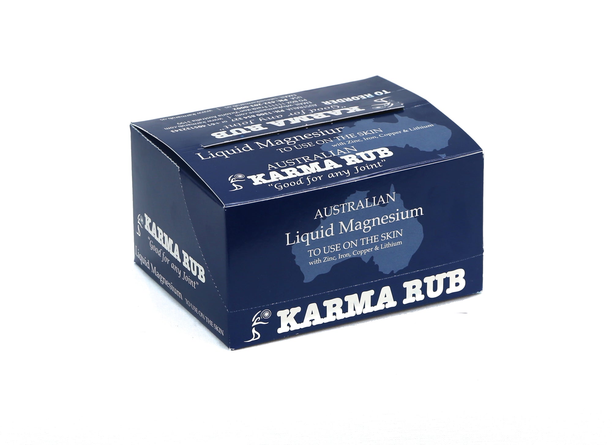 15ml Box (20) Karma Rub Magnesium - Karma Rub Liquid Magnesium 